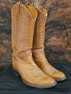 Tony Lama Vintage Mens Cowboy Boots